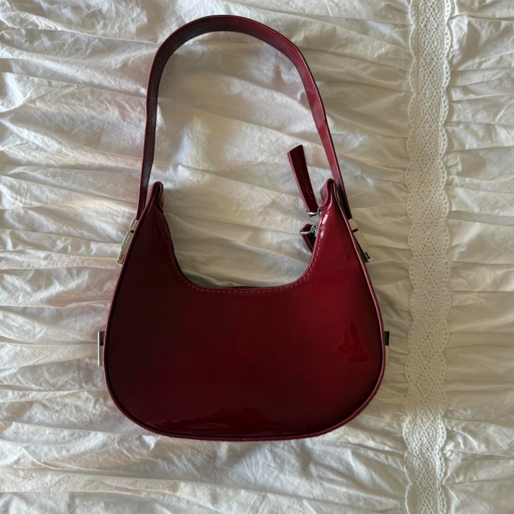 Viral Amazon Cherry Red Shoulder Bag 🍒